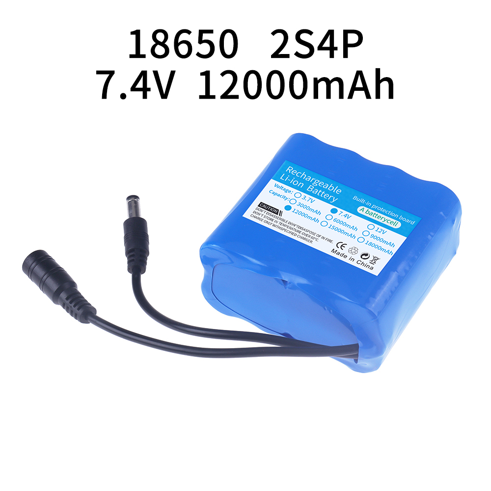2S4P 18650 Lithium Battery 7.4 - Fishing Boat Navigation Light ulasan dan harga