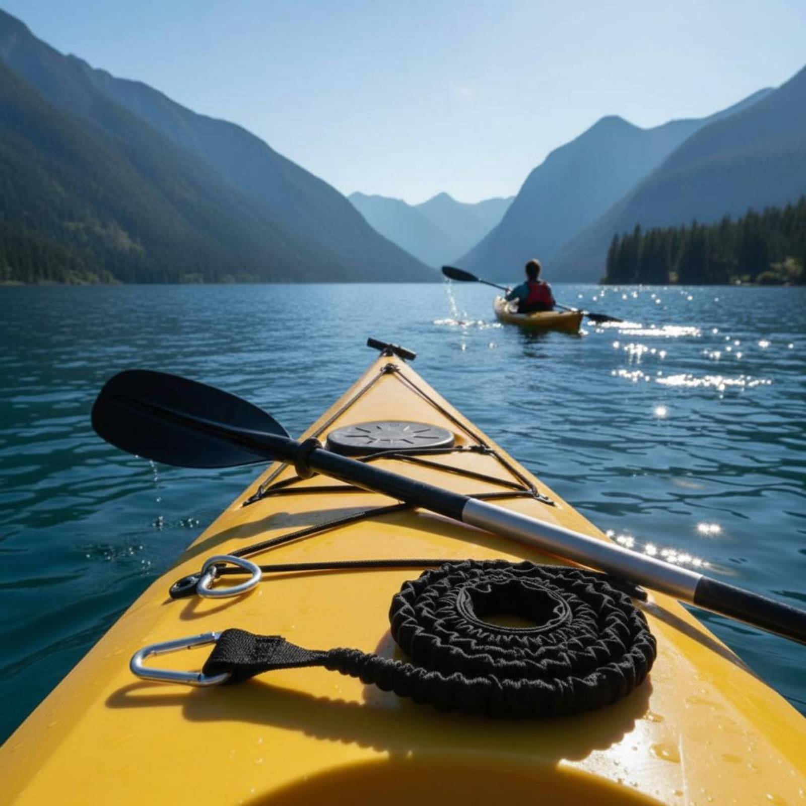 Kayak Paddle Leash Anti-Loss S - Fishing Boat Paddle ulasan dan harga