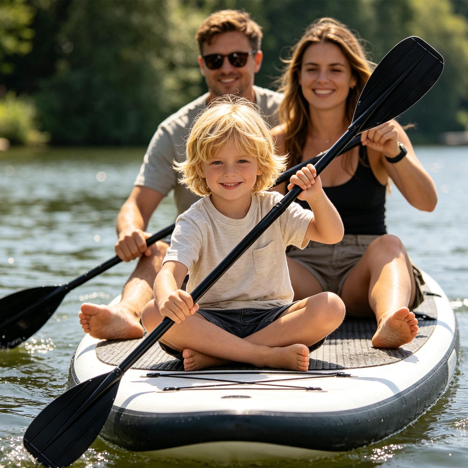 2-Section Carbon Fiber Kayak P - Fishing Boat Paddle ulasan dan harga