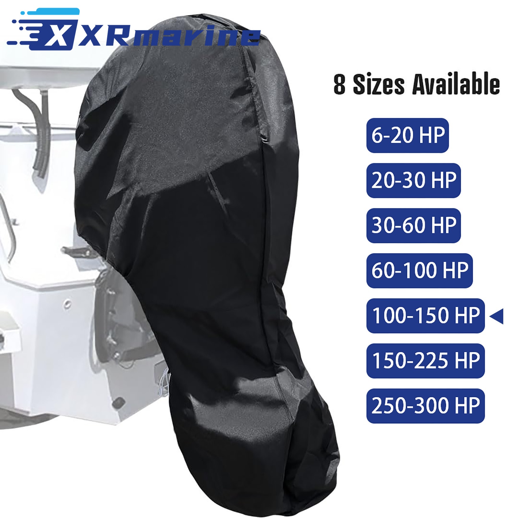 Outboard Motor Engine Cover BL - Fishing Boat Cover ulasan dan harga